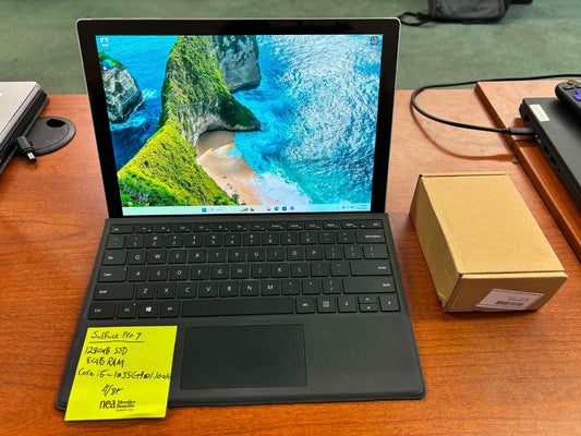 Microsoft Surface Pro 7 Tablet 12.3" i5-1035G4 8GB 128GB SSD Windows 11 Pro
