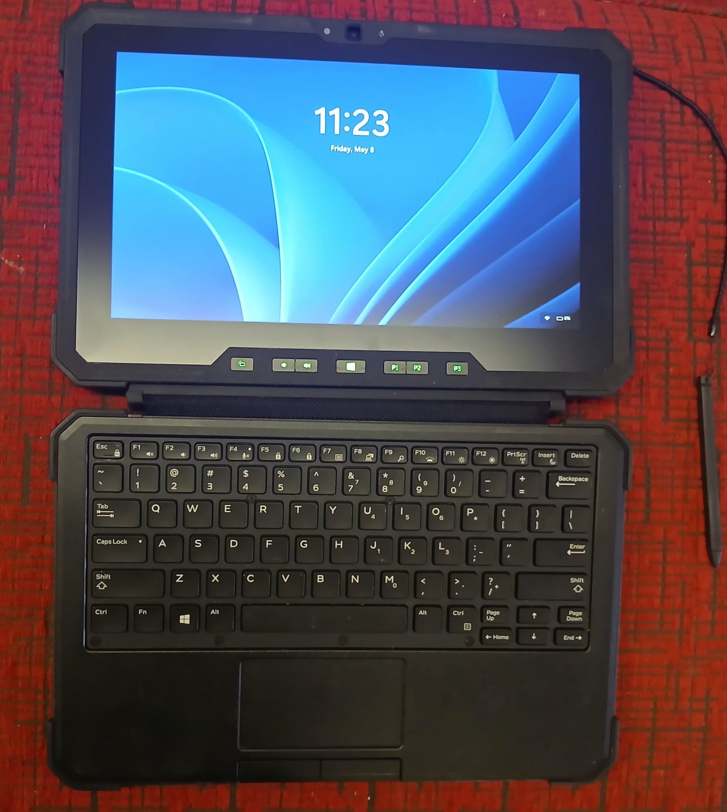 Dell Latitude 7212 Rugged Extreme 256GB SSD 8GB RAM i5-7300U@2.6ghz Win 11 Pro