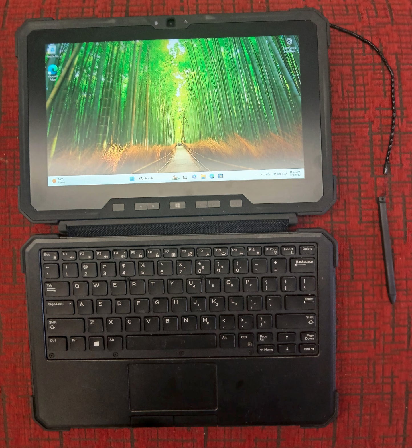 Dell Latitude 7212 Rugged Extreme 256GB SSD 8GB RAM i5-7300U@2.6ghz Win 11 Pro